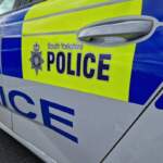 Police close down road near popular Lakeside Village shopping outlet  after collision