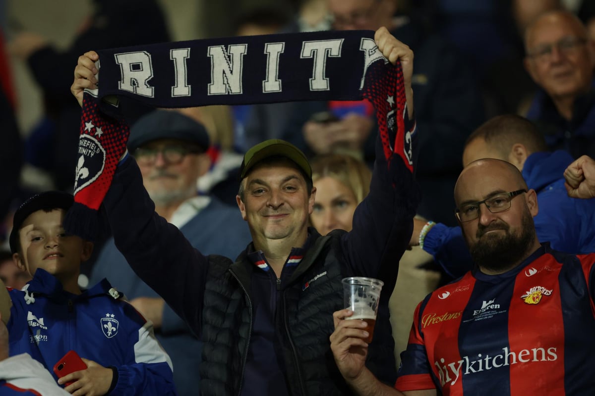 Were you at Belle Vue on historic night? 37 magnificent photos of Wakefield Trinity fans in celebratory mood after Super League play-off eliminator victory over Leigh Leopards