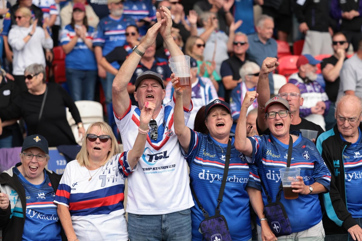 28 amazing photos of Wakefield Trinity fans celebrating precious victory over Warrington Wolves