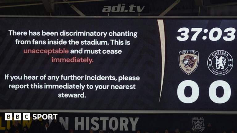 Hull City fined £30k by FA & bans issued over discriminatory chants