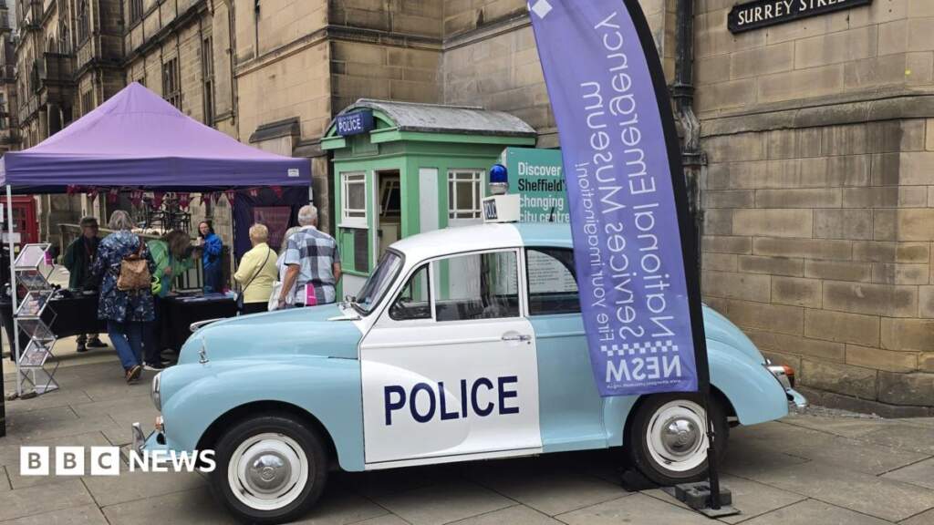 Sheffield police box with 1960s displays open to public