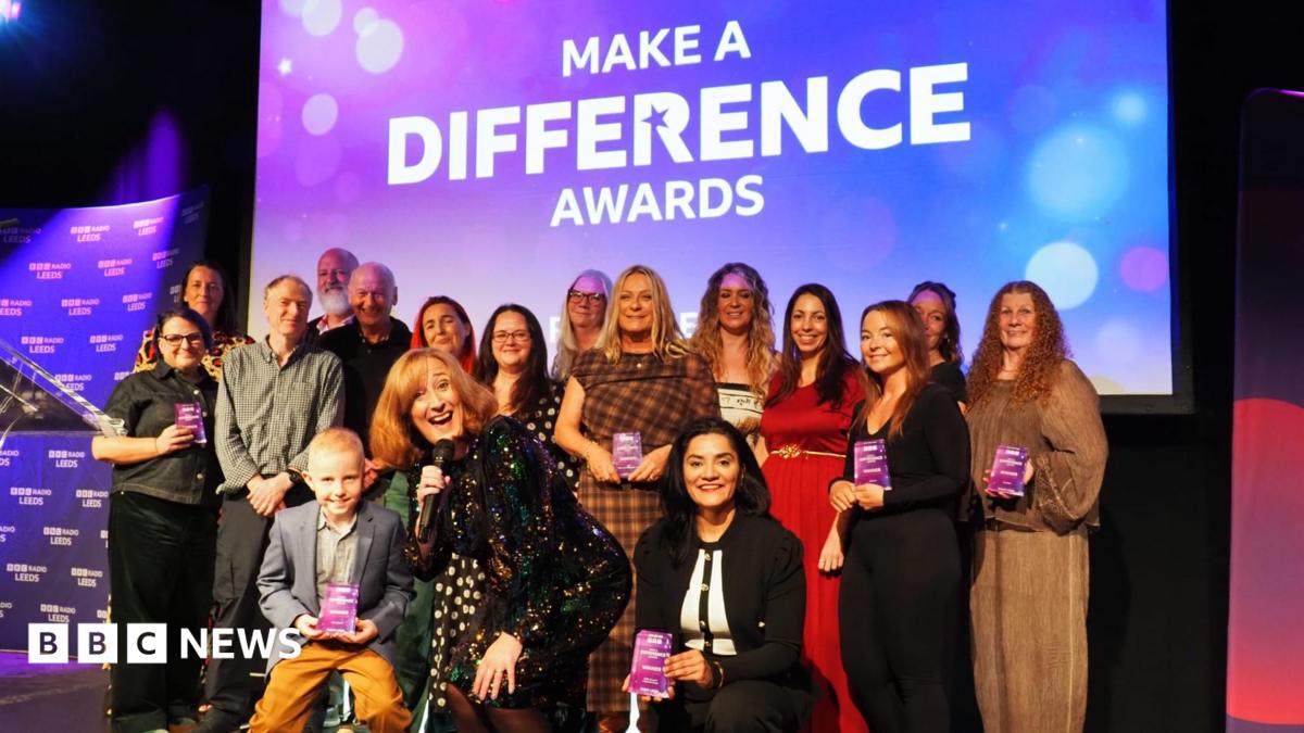 Local heroes honoured at Leeds Make a Difference awards
