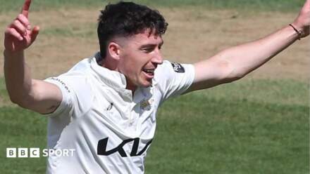 County Championship: 23 wickets fall on day two between Surrey and Yorkshire