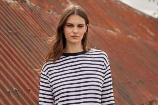TOG24 shoppers can get this Breton striped long-sleeve top for just £8 in the outlet clearance sale
